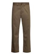 Chino-Straight Bottoms Trousers Chinos Brown BOSS