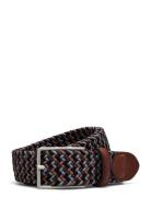 Mars Accessories Belts Braided Belt Brown Saddler