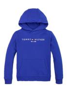 U Essential Hoodie Tops Sweatshirts & Hoodies Hoodies Blue Tommy Hilfi...
