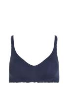 Ll Triangle  Lingerie Bras & Tops Soft Bras Non Wired Bras Navy Tommy ...