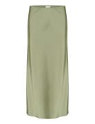 Kahill Skirt Skirts Maxi Skirts Khaki Green Kaffe