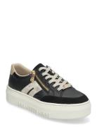 Rieker Ladies Shoes M1912-00 Black Low-top Sneakers Black Rieker