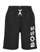 Swim Shorts Badeshorts Black BOSS