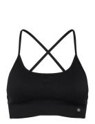 Seamless Cross Back Bra Sport Women Sport Clothing Sport Bras - All Bl...