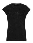 Tkalyj T-Shirt Tops T-Kortærmet Skjorte Black Diesel