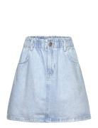 Short Denim Skirt Dresses & Skirts Skirts Denim Skirts Blue Mango