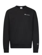 Crewneck Sweatshirt Tops Sweatshirts & Hoodies Sweatshirts Black Champ...