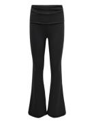 Kogea Flared Yoga Pant Jrs Bottoms Leggings Black Kids Only