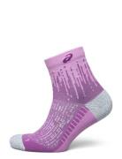 Performance Run Sock Quarter Sport Socks Regular Socks Purple Asics