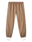 Rainwear Olo Trousers Outerwear Rainwear Bottoms Brown Wheat