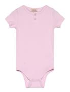 Body Ss Bodies Short-sleeved Pink MarMar Copenhagen