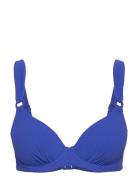 Navarino T-Shirt Bra Swimwear Bikinis Bikini Tops Wired Bikinitops Blu...