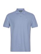 Rudy Slim Polo Pique Tops Polos Short-sleeved Blue J. Lindeberg