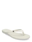 Raquel Leather Flip-Flop Shoes Summer Shoes Sandals Flip Flops White L...