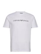 T-Shirt Designers T-Kortærmet Skjorte White Emporio Armani