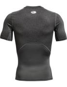 Ua Hg Armour Comp Ss Sport T-Kortærmet Skjorte Grey Under Armour