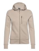 W Gale Zip Hood Sport Sweatshirts & Hoodies Hoodies Beige Sail Racing