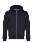 Essential Logo Zip Hoodie Hb Tops Sweatshirts & Hoodies Hoodies Navy S...