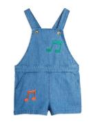 Note Emb Lightweight Denim Dungarees Bottoms Dungarees Blue Mini Rodin...