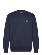 Standard Crew Logo Sweat Fav Tops Sweatshirts & Hoodies Sweatshirts Bl...