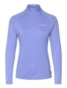 San Marcos 1/4 Zip Sport Sport Clothing Sport Fleeces & Midlayers Blue...