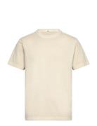 Cave Tee Oat Tops T-Kortærmet Skjorte Beige NEUW
