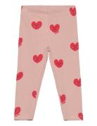 Tnstnynne Rib Leggings Bottoms Leggings Pink The New