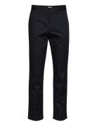 Marcus Light Twill Trousers Designers Trousers Chinos Black WOOD WOOD