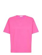 Fizvalley Tops T-shirts & Tops Short-sleeved Pink American Vintage