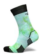 Trail Run Sock Crew - Print Sport Sport Clothing Sport Socks Green The...