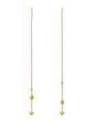 Milia Earrings Ørestickere Smykker Gold Maanesten
