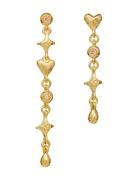 Isidora Earrings Ørestickere Smykker Gold Maanesten