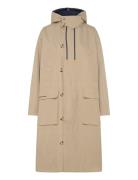 Cotton Tech Willow Parka Coat Outerwear Parka Coats Beige Mads Nørgaar...