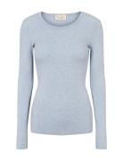 Plain Tee W Sets Sets With Long-sleeved T-shirt Blue MarMar Copenhagen
