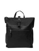 June Backpack Rygsæk Taske Black RE:DESIGNED EST 2003