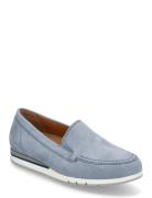 Sneaker Loafer Shoes Flat Loafers Blue Gabor