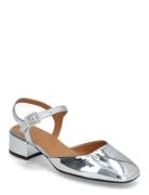 Shoes Sandal Med Hæl Silver Billi Bi
