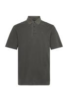 Polo Shirt Tops Polos Short-sleeved Khaki Green Armani Exchange