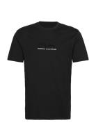 T-Shirt Tops T-Kortærmet Skjorte Black Armani Exchange