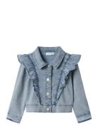 Nmfamber Dnm Jacket 1544-Yb D Outerwear Jackets & Coats Denim & Cordur...