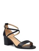 Serena Flex Sandal Sandal Med Hæl Black Michael Kors