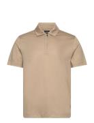 H-Paras 50 Tops Polos Short-sleeved Beige BOSS