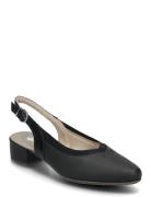 47063-60 Shoes Sling Backs Heeled Slingbacks Black Rieker