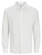 Jjebreeze Linen Blend Shirt Ls Sn Jnr Tops Shirts Long-sleeved Shirts ...