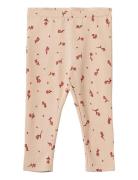 Jersey Leggings Jules Bottoms Leggings Pink Wheat