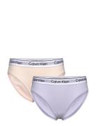 2Pk Bikini Night & Underwear Underwear Panties Purple Calvin Klein