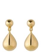 Driplet Earrings Ørestickere Smykker Gold Pernille Corydon