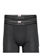 Levis Men Tencel Boxer Brief 2P Boxershorts Black Levi's®