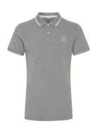 Bhnate Polo Noos Tops Polos Short-sleeved Grey Blend