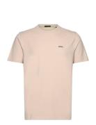 Tee Sport T-Kortærmet Skjorte Beige BOSS